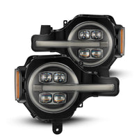 AlphaRex 21-23 Ford Bronco NOVA LED Projector Headlights Black - Lights