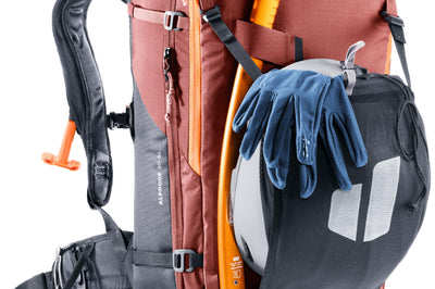 Deuter Alproof 30 Sl Atlantic/ Blk - Redwood/Black - Snowmobile Collection