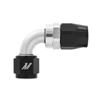 Mishimoto Aluminum -6AN 90 Degree Fitting - Black - Fabrication