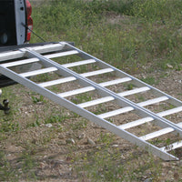 Open Trail Aluminum Folding Ramp 1500 Lbs 84’’ X 48’’ - Tires & Wheels