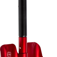 Sp1 Aluminum Shovel W/saw Red - Black - Snowmobile Collection