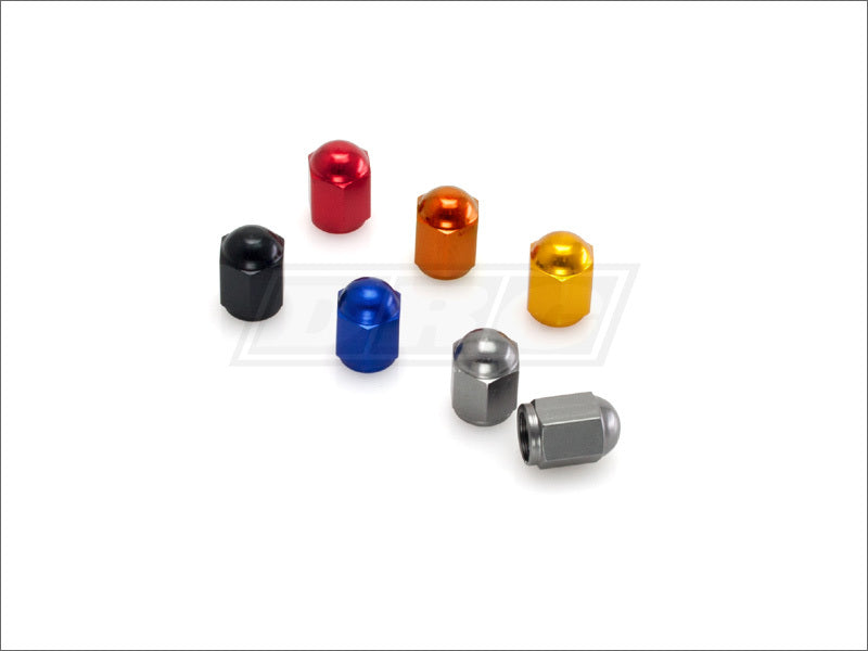 Drc Aluminum Valve Caps 2pk Orange - Tires & Wheels
