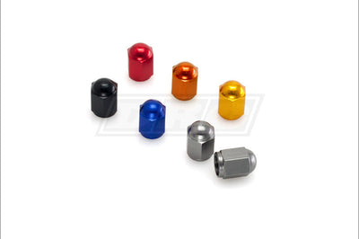 Drc Aluminum Valve Caps 2pk Orange - Tires & Wheels
