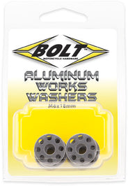 Bolt Aluminum Works Washers 18mm 10/pk - Tires & Wheels