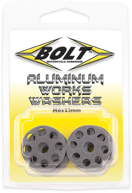 Bolt Aluminum Works Washers 6x25mm 10/pk - Tires & Wheels