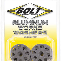 Bolt Aluminum Works Washers 6x25mm 10/pk - Tires & Wheels