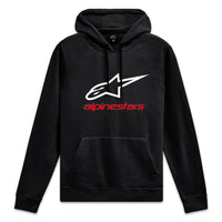 Alpinestars Always 2.0 Hoodie Black/white/red Xl - Grey Heather/Red/Black / 2X-Large