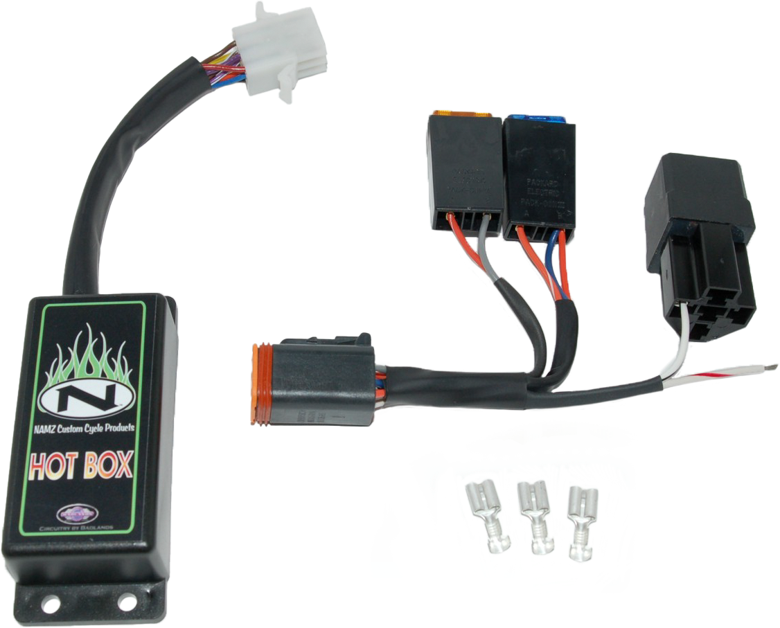Namz Custom Cycle American Ironhorse Replacement Power Harness W/pnp Flasher - Harddrive Products