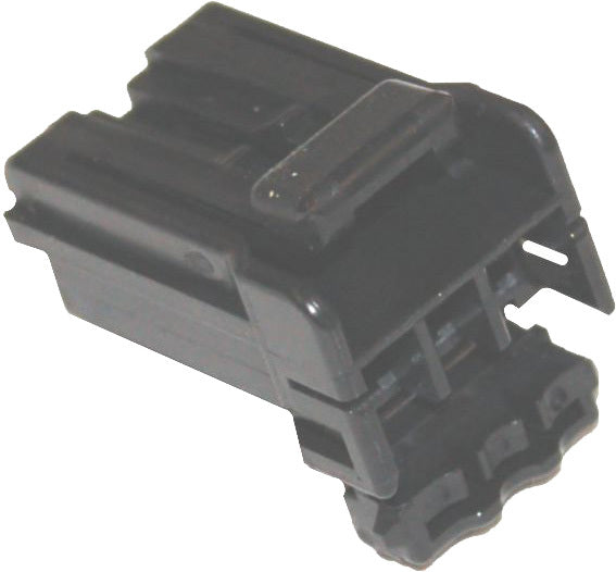 Namz Custom Cycle Amp 3-wire Plug Housing Multilock Hd# 73153-96bk - Watercraft Collection