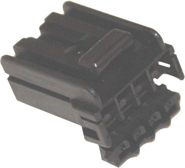 Namz Custom Cycle Amp 4-wire Plug Housing Multilock Hd# 73154-96bk - Watercraft Collection