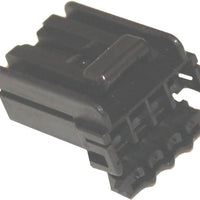 Namz Custom Cycle Amp 4-wire Plug Housing Multilock Hd# 73154-96bk - Watercraft Collection