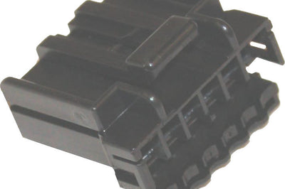 Namz Custom Cycle Amp 6-wire Plug Housing Multilock Hd# 73156-96bk - Watercraft Collection