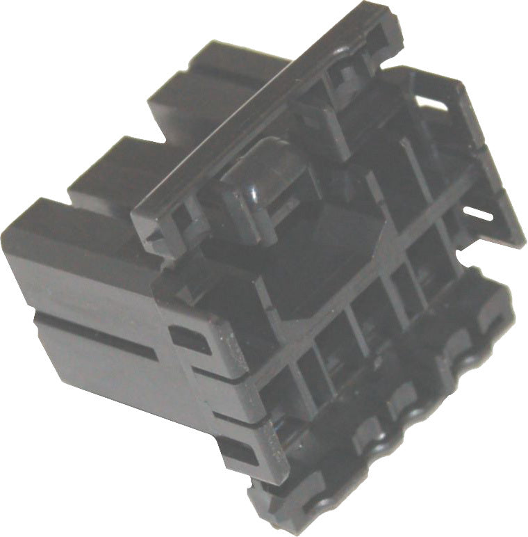 Namz Custom Cycle Amp 8-wire Plug Housing Multilock Hd# 73158-96bk - Watercraft Collection