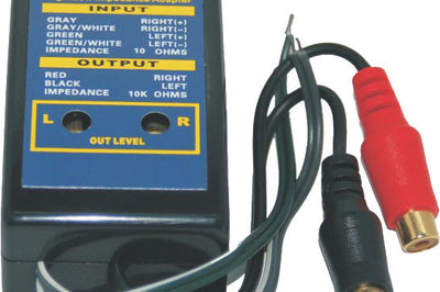 Namz Custom Cycle Amp Power Hi/lo Converter Changes Speaker Level Output - Harddrive Products