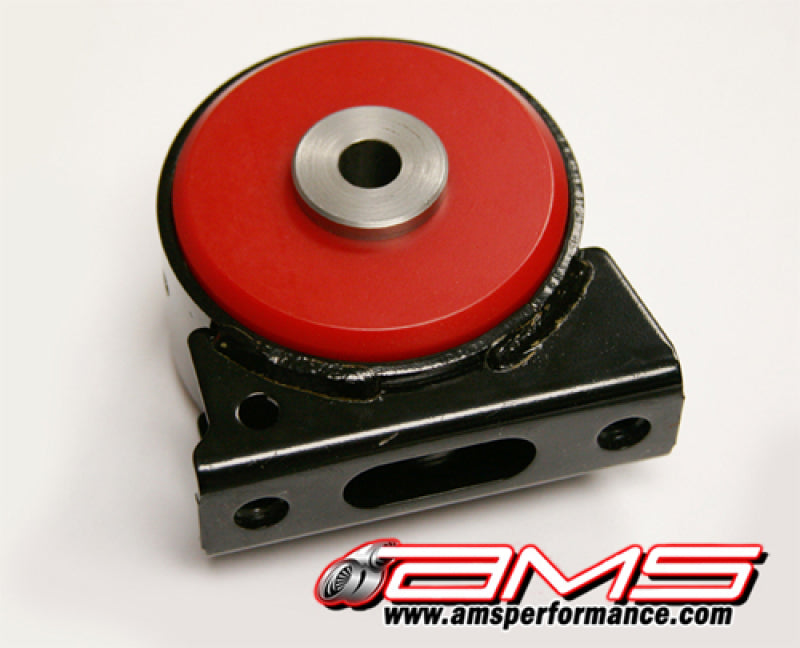 AMS Performance 08-15 Mitsubishi EVO X / Ralliart Front Lower Motor Mount Insert - Red/Race - Engine Components