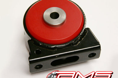 AMS Performance 08-15 Mitsubishi EVO X / Ralliart Front Lower Motor Mount Insert - Red/Race - Engine Components