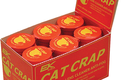 Cat Crap Anti-fog Lens Cleaner Paste 0.5oz 24/pk Display - Watercraft Collection