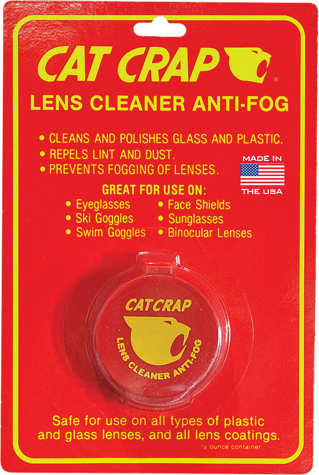 Cat Crap Anti-fog Lens Cleaner Paste 0.5oz - Watercraft Collection