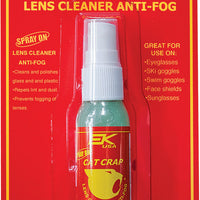 Cat Crap Anti-fog Lens Cleaner Spray On 0.5oz - Watercraft Collection