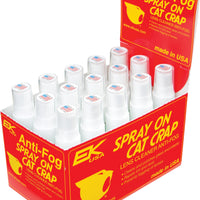 Cat Crap Anti-fog Lens Cleaner Spray On 1oz 15/pk Display - Watercraft Collection