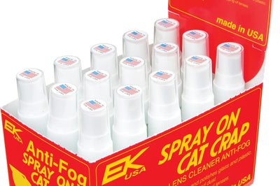 Cat Crap Anti-fog Lens Cleaner Spray On 1oz 15/pk Display - Watercraft Collection
