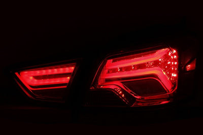 ANZO 14-18 Chevrolet Impala LED Taillights Red/Clear - Lights
