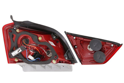 ANZO 14-18 Chevrolet Impala LED Taillights Red/Clear - Lights