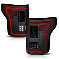 ANZO 15-17 Ford F-150 LED Taillights - Smoke - Lights