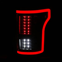 ANZO 15-17 Ford F-150 LED Taillights - Smoke - Lights