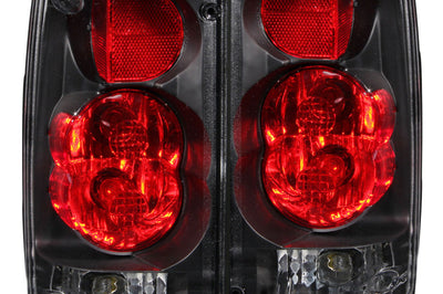 ANZO 1989-1995 Toyota Pickup Taillights Black - Lights
