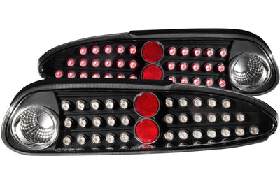 ANZO 1993-2002 Chevrolet Camaro LED Taillights Black - Lights