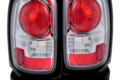 ANZO 1994-2001 Dodge Ram Taillights Chrome - Lights