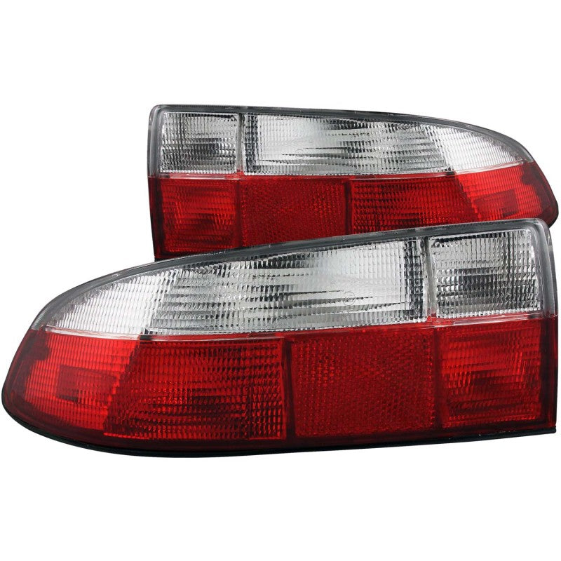 ANZO 1996-1999 BMW Z3 Taillights Red/Clear - Lights