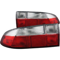 ANZO 1996-1999 BMW Z3 Taillights Red/Clear - Lights