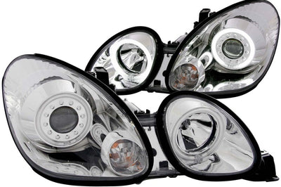 ANZO 1998-2005 Lexus Gs300 Projector Headlights w/ Halo Chrome - Lights