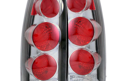 ANZO 1999-2000 Cadillac Escalade Taillights Smoke 3D Style - Lights
