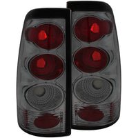 ANZO 1999-2002 Chevrolet Silverado 1500 Taillights Smoke - Lights