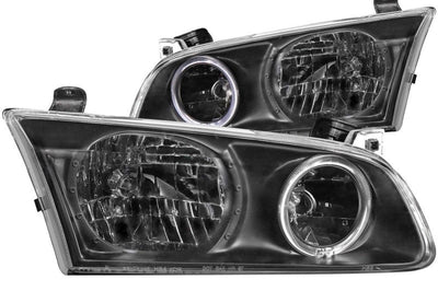 ANZO 2000-2001 Toyota Camry Crystal Headlights w/ Halo Black - Lights