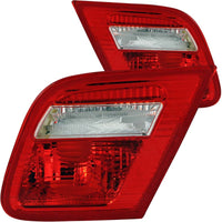 ANZO 2000-2003 BMW 3 Series E46 Taillights Red/Clear - Inner - Lights