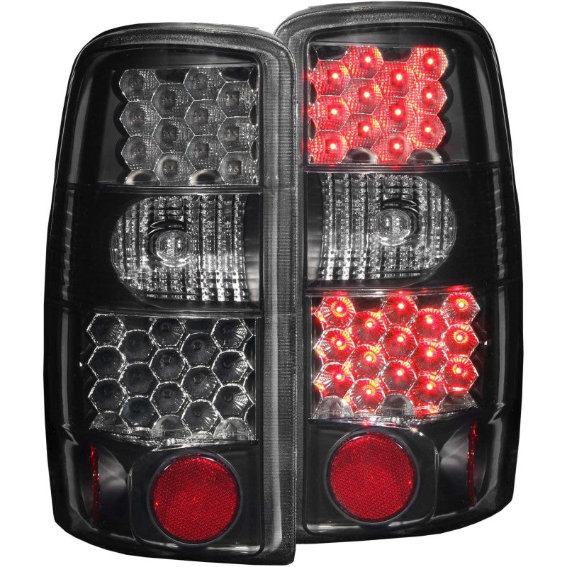 ANZO 2000-2006 Chevrolet Suburban LED Taillights Dark Smoke - Lights