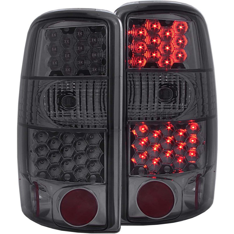 ANZO 2000-2006 Chevrolet Suburban LED Taillights Smoke - Lights