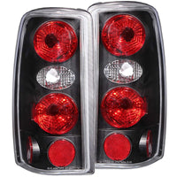 ANZO 2000-2006 Chevrolet Suburban Taillights Black - Lights