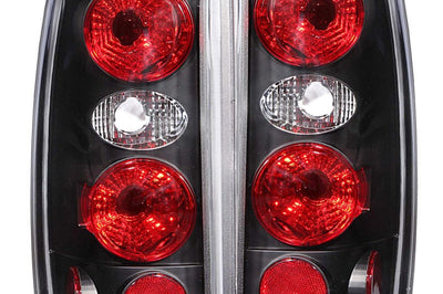 ANZO 2000-2006 Chevrolet Suburban Taillights Black - Lights