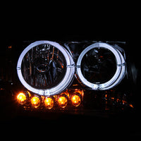 ANZO 2001-2005 Chrysler Pt Cruiser Crystal Headlight Chrome Amber (OE) - Lights