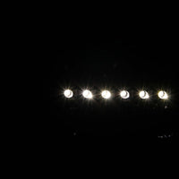 ANZO 2001-2005 Chrysler Pt Cruiser Crystal Headlight Chrome Amber (OE) - Lights