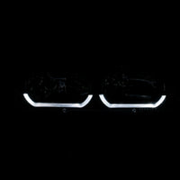 ANZO 2001-2005 Chrysler Pt Cruiser Crystal Headlight Chrome Amber (OE) - Lights