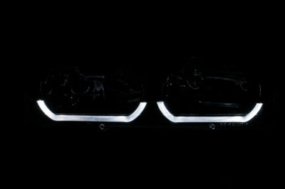 ANZO 2001-2005 Chrysler Pt Cruiser Crystal Headlight Chrome Amber (OE) - Lights