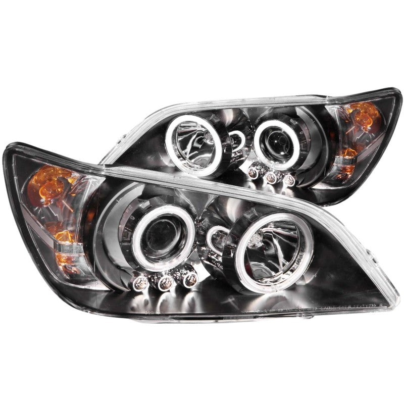 ANZO 2001-2005 Lexus Is300 Projector Headlights w/ Halo Black - Lights