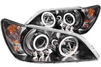 ANZO 2001-2005 Lexus Is300 Projector Headlights w/ Halo Black - Lights