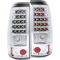 ANZO 2003-2006 Chevrolet Silverado 1500 LED Taillights Chrome - Lights